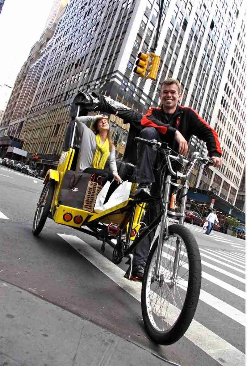 pedicabs in New York