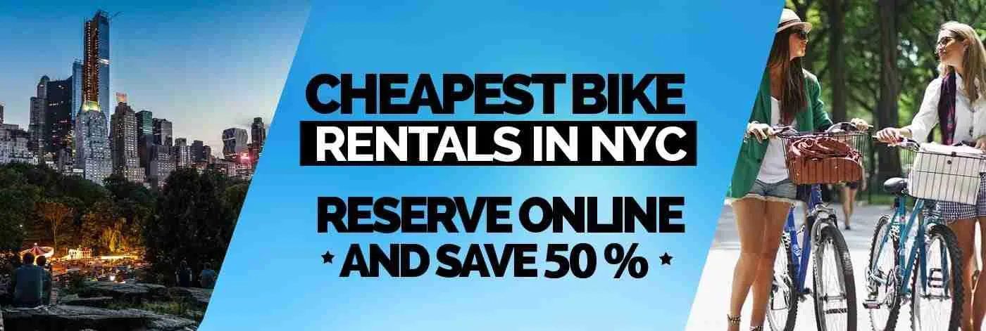 cheapest bike rental in central park new york