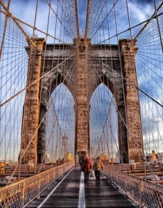 Brooklyn bridge bike rentals in New York City Manhattan NY NYC